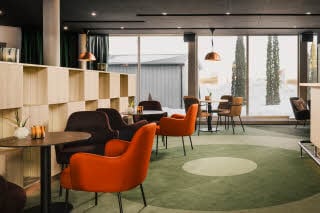 Lobby at Scandic Gardermoen