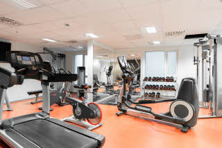 Gym at hotel Scandic Stavanger City 