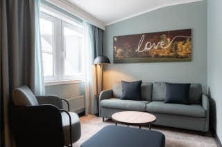 junior suite at scandic oslo city in norway