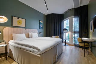 standard king room at scandic skelleftea