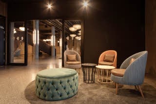 conference lobby of scandic voss in norway