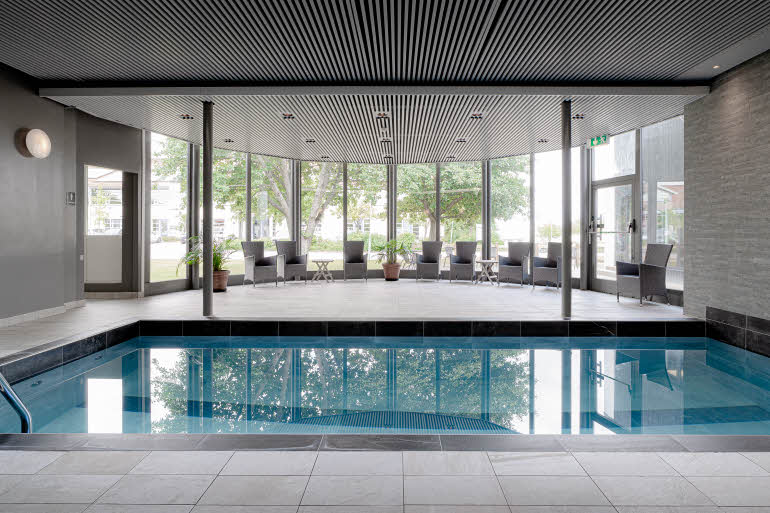 Indoor pool at Scandic Helsingborg Nord