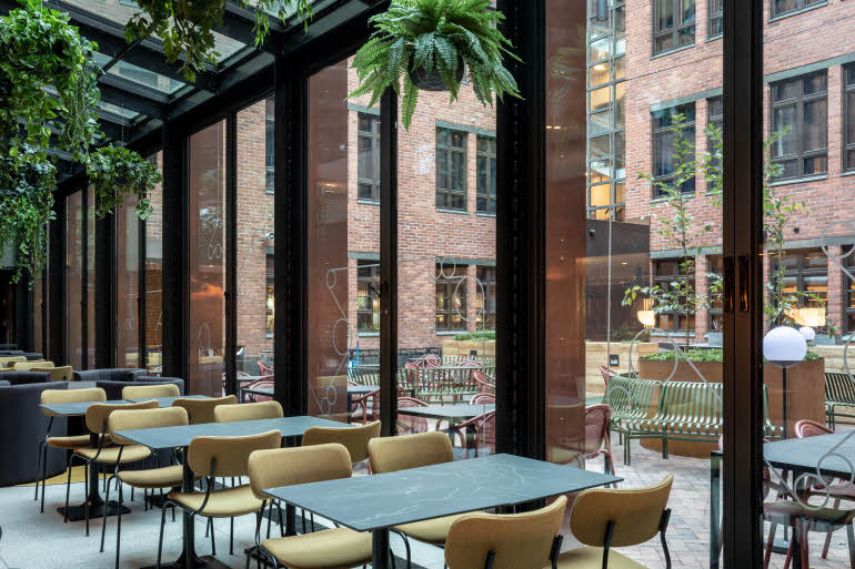 restaurant at scandic helsinki hub Il Centro