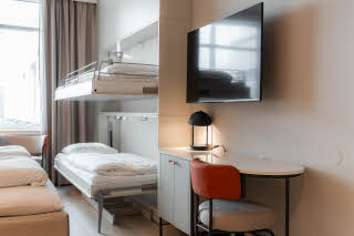 hotel room at scandic city oslo in oslo