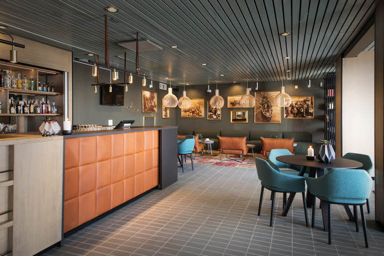 Reception Bar hotel Scandic Vestfjord Lofoten