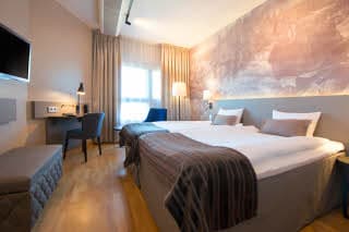 Standard twin room hotel Scandic Skelleftea