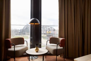 Superior room detail Scandic Frankfurt Hafenpark