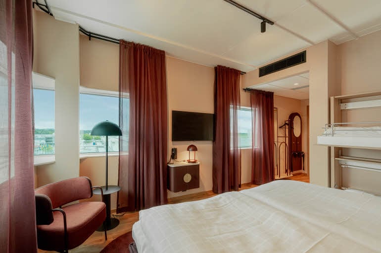 family superior room at scandic landvetter in gothenburg