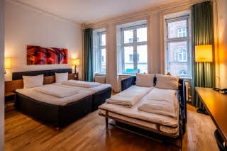 superior room at scandic webers in copenhagen