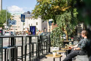Scandic Malmen Outdoor Seating