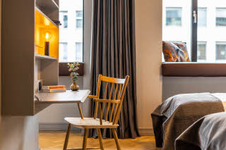 decor details in twin superior room at scandic norreport