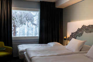 room standard three in scandic rukahovi in rukatunturi finland