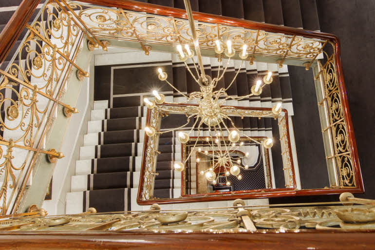 Grand Hotel Oslo by Scandic, stairs, Norway