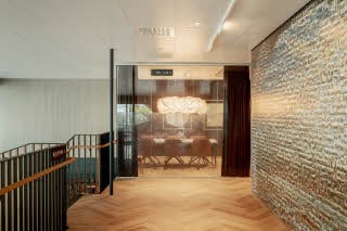 lobby at scandic landvetter in gothenburg