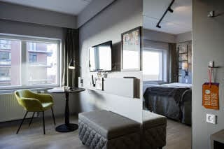 Superior room sitting area Scandic Olympic in Esbjerg