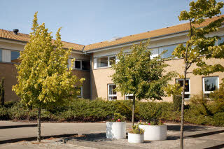 Exterior facade hotel Scandic Aalborg Øst