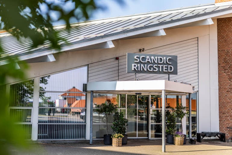 entrance at scandic ringsted