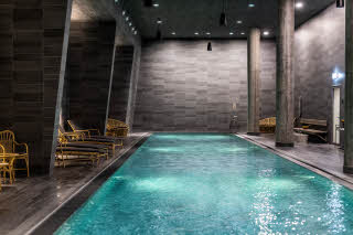 spa-pool area at scandic spectrum in copenhagen
