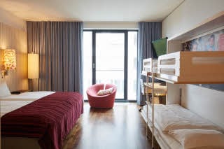 room standard family four at scandic berlin potsdamer platz in germany