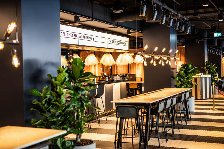 bar tables and chairs