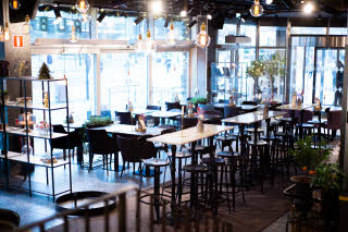 Restaurant Ruby indoors Scandic Rubinen Gothenburg