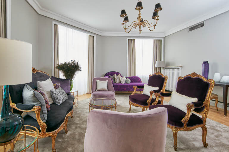room master suite at grand hotel in oslo in norway