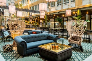 Restaurant lobby hotel Scandic Skelleftea