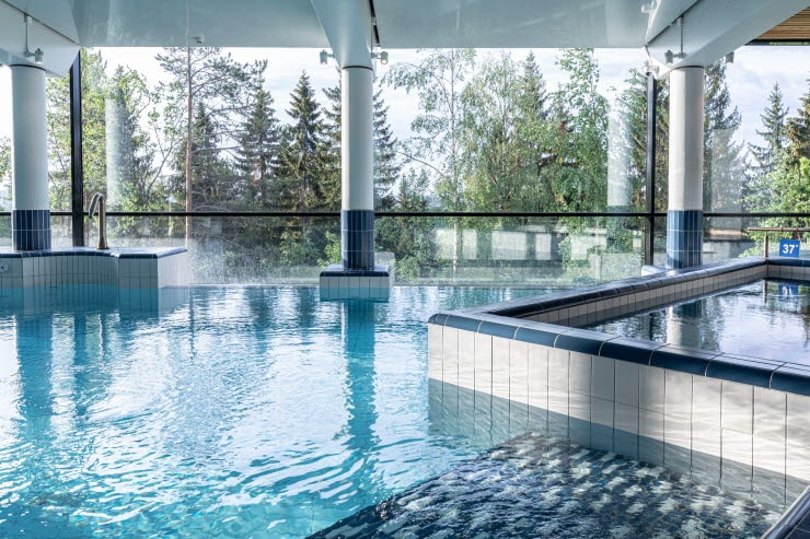 Spa facilities at Scandic Laajavuori