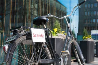 Scandic Paasi bicycle Helsinki