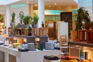 breakfast at scandic berlin potsdamer platz in germany