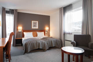 family room at scandic bergen city