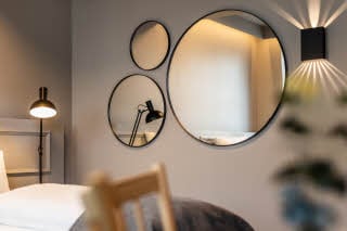 decor detail in twin superior room at scandic norreport