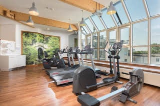 Gym of Scandic Berlin Kurfürstendamm hotel