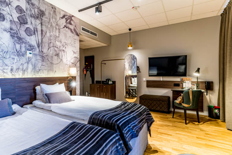 Twin superior Scandic Frimurarehotellet