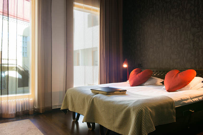 Standard room hotel Scandic Paasi Hakaniemi Helsinki Finland