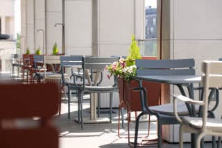 Bar terrace Scandic Berlin Potsdamer Platz