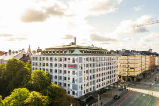 Exterior of hotel Scandic Malmen in Stockholm