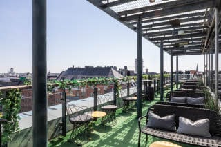 monkey rooftop bar at scandic simonkentta in helsinki