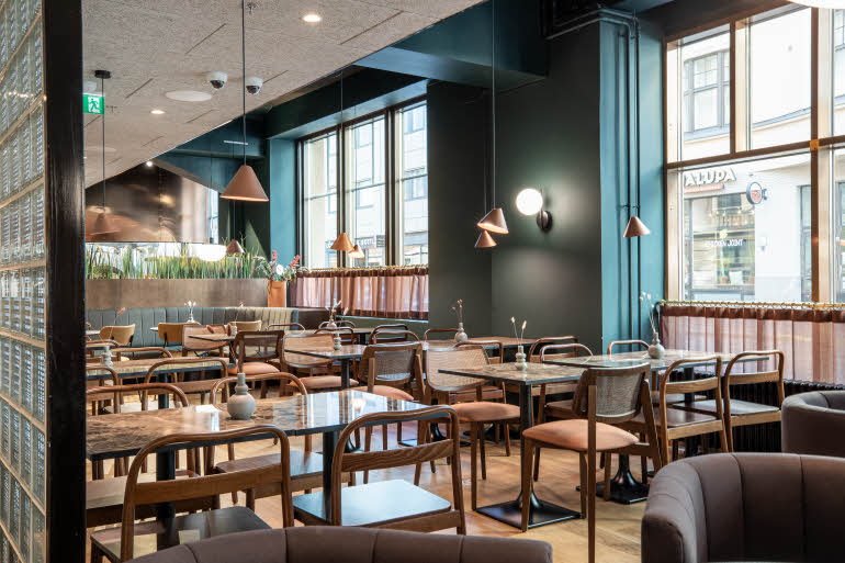restaurant Il Centro at scandic helsinki hub