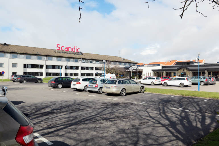 Facade hotel Scandic Helsingborg Nord