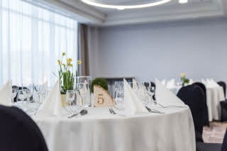 Meeting Room Banquet Detail Scandic Gdansk