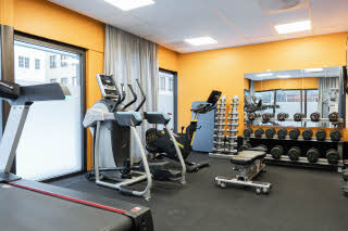 gym at scandic bergen city