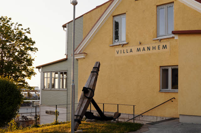 facade at villa manhem at scandic visby