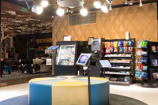 ipad arena, shop, library