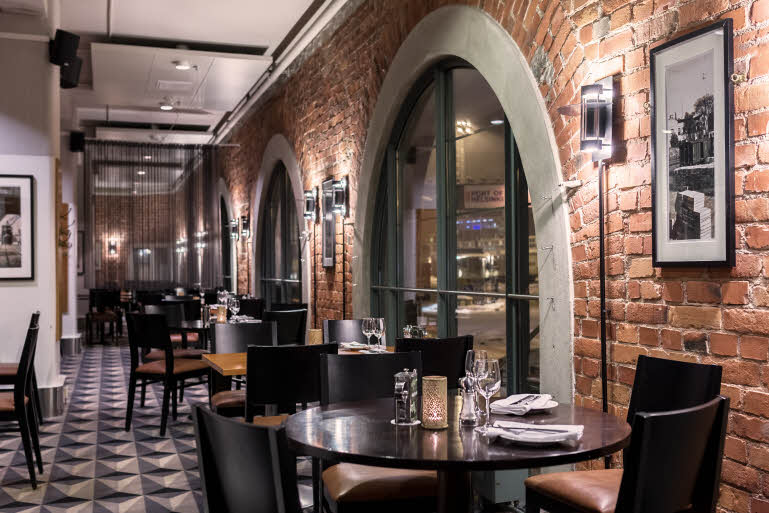 Restaurant of Scandic Grand Marina in Helsinki