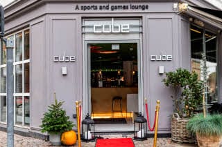 bar entrance at scandic webers in copenhagen