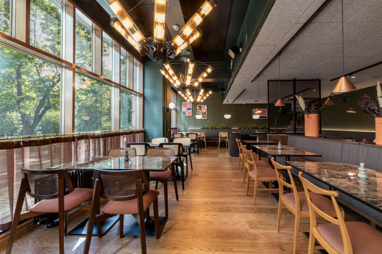 restaurant Il Centro at scandic helsinki hub