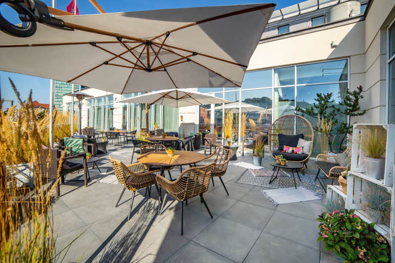 Terrace overview Scandic Gdansk