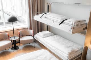 hotel room at scandic city oslo in oslo