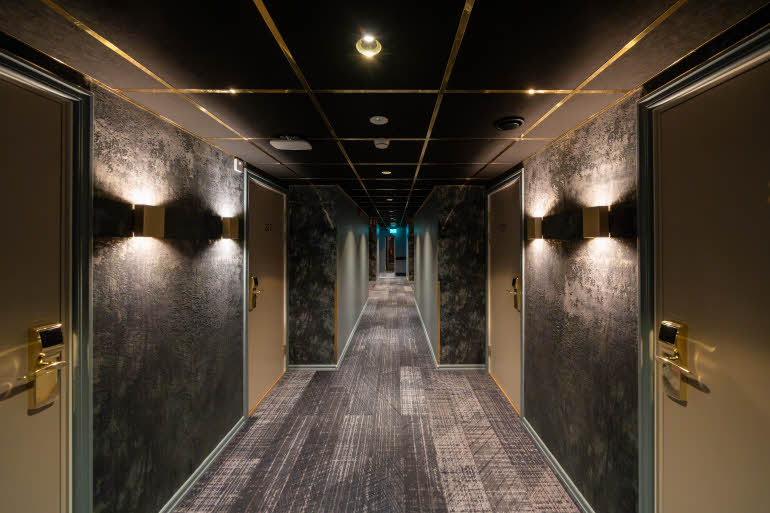 corridor at scandic arvika